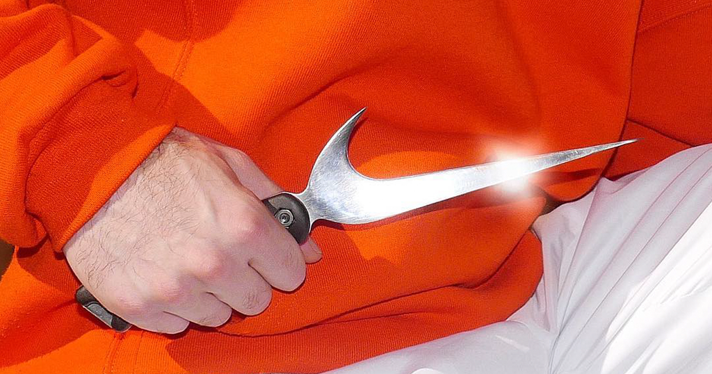 Artist Turns Logos Of Famous Brands Into Weapons, And The Result Is Dangerously Awesome