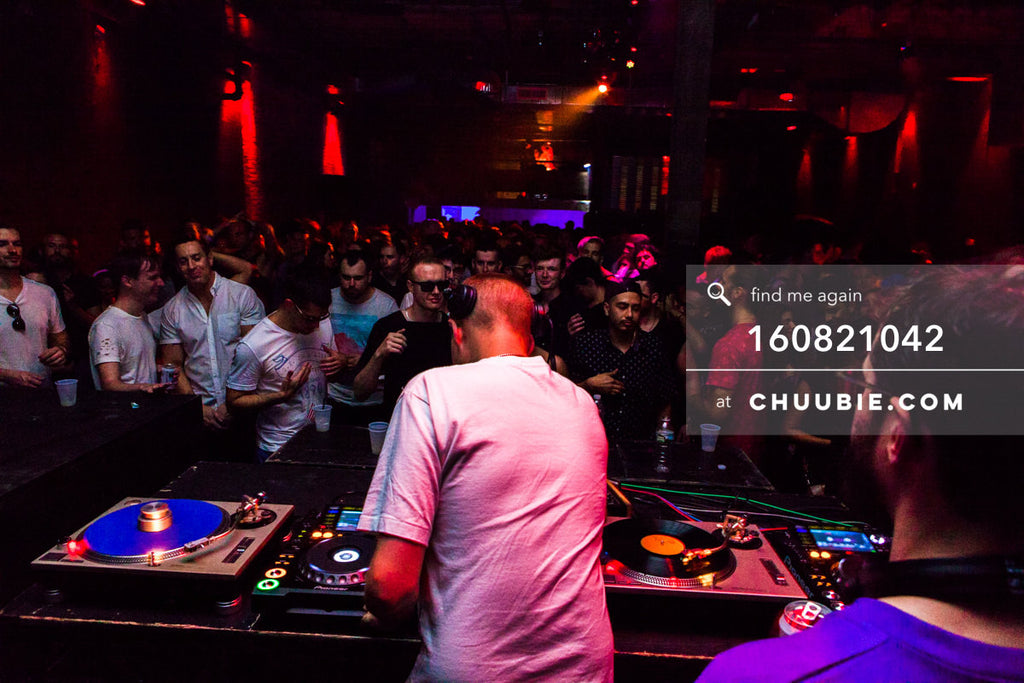 160821042 | 
JOY ORBISON behind the decks driving the warehouse dance floor.
Abstract views at Electric Minds... | Team Chuubie