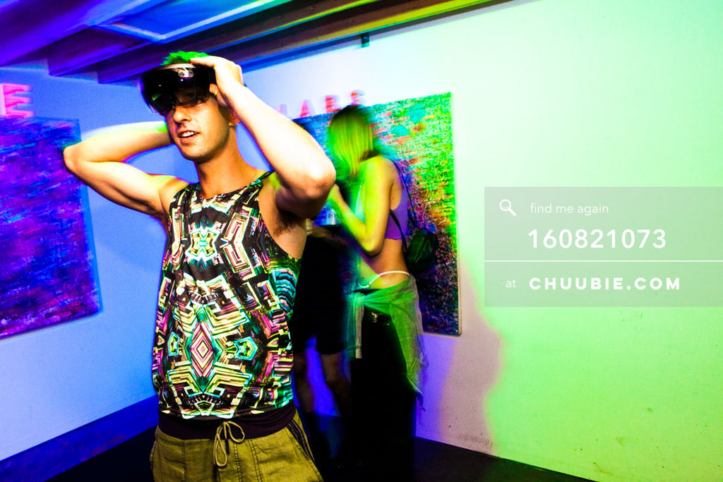 160821073 | 
Back in the Ruse Laboratories AR Lab with Ben!
Electric Minds 10: Sublimate with Ben UFO and Joy... | Team Chuubie