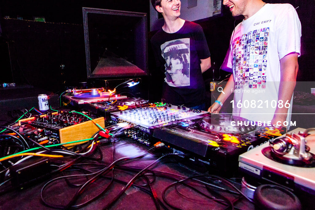 160821086 | 
Ben UFO (Ben Thomson) and Joy Orbison (Peter O'Grady) in full force.
Electric Minds 10: Sublimat... | Team Chuubie