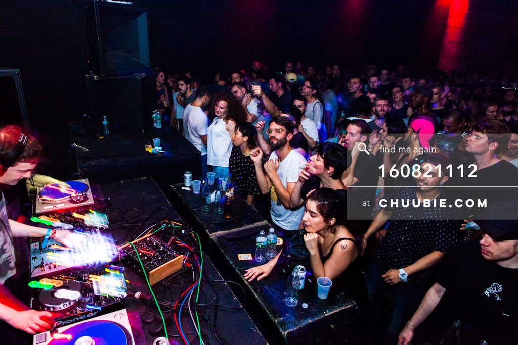 160821112 | 
Packed dance floor crowd with arms up in the air. Eye contact and smiles.
Electric Minds 10: Sub... | Team Chuubie