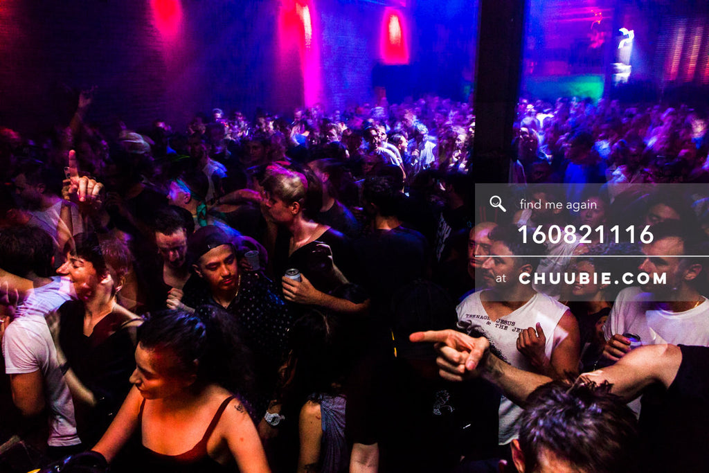 160821116 | 
Vibrant color shot of the packed dance floor crowd.
Electric Minds 10: Sublimate with Ben UFO an... | Team Chuubie