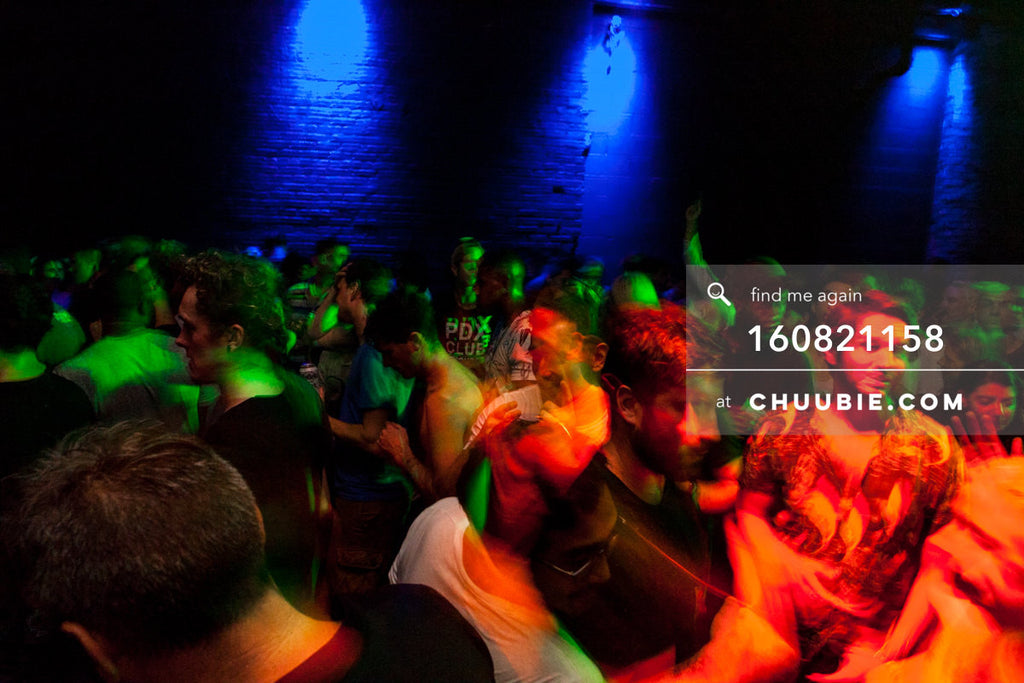 160821158 | 
Dance floor bathed in blue, green, and red light
Electric Minds 10: Sublimate with Ben UFO and J... | Team Chuubie