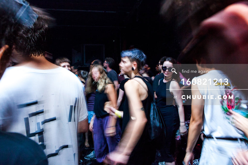 160821213 | 
Electric Minds 10: Sublimate with Ben UFO and Joy Orbison at secret Brooklyn warehouse, New York... | Team Chuubie