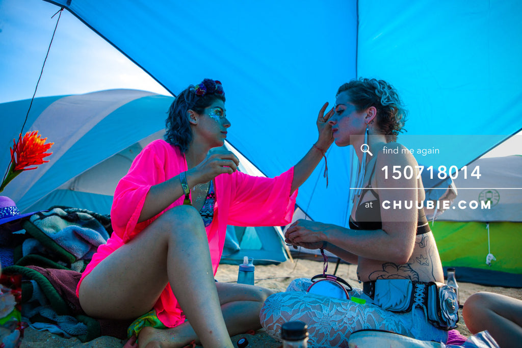 150718014 | 
—Gratitude Migration 2015: Summer Dream. Morning Gloryville camp. Burning Man regional burn fest... | Team Chuubie