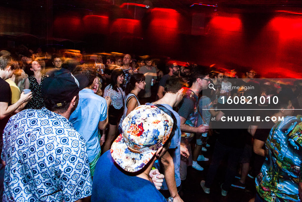 160821010 | 
Motion trail blur of the dance floor crowd.
Electric Minds 10: Sublimate with Ben UFO and Joy Or... | Team Chuubie