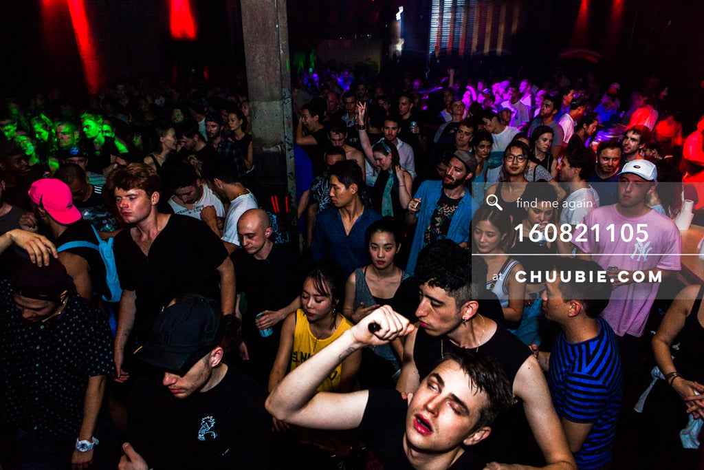 160821105 | 
Completely full dance floor at Brooklyn warehouse party.
Electric Minds 10: Sublimate with Ben U... | Team Chuubie