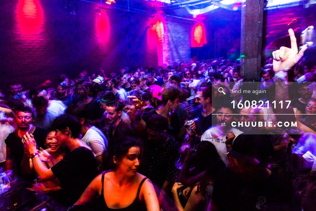 160821117 | 
Vibrant color shot of the packed dance floor crowd.
Electric Minds 10: Sublimate with Ben UFO an... | Team Chuubie