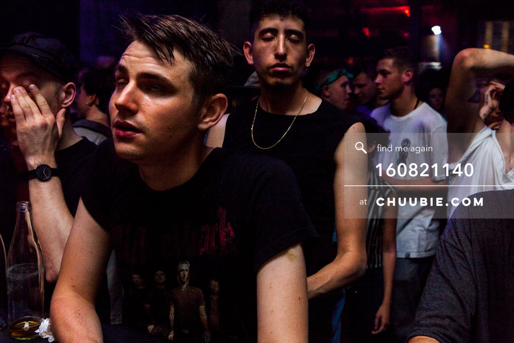 160821140 | 
Front row ravers eyes closed.
Electric Minds 10: Sublimate with Ben UFO and Joy Orbison at secre... | Team Chuubie