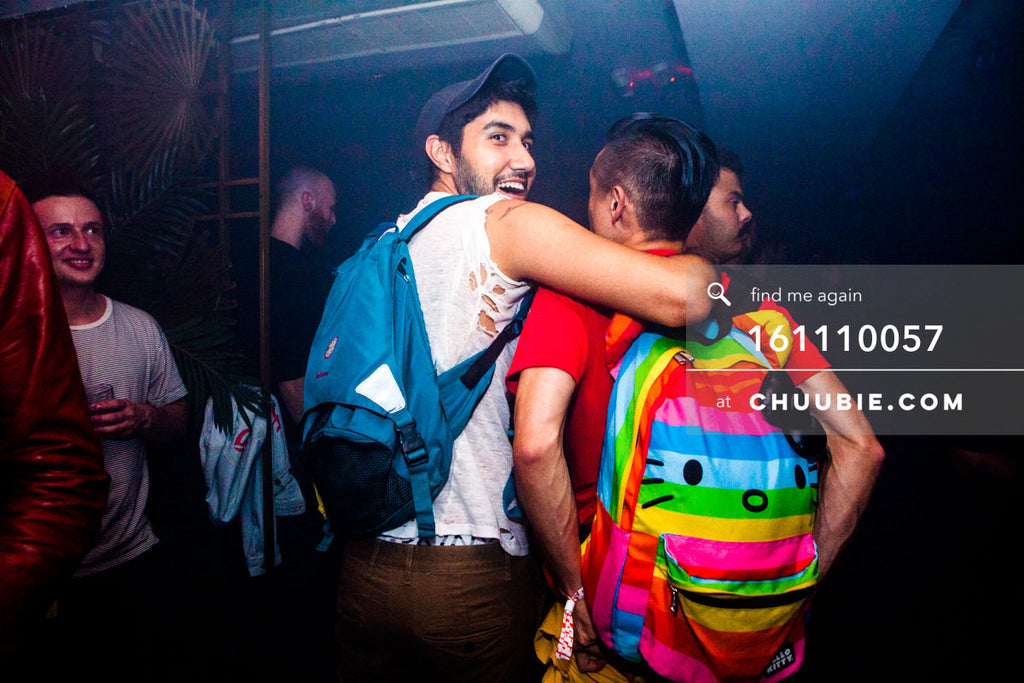 161110057 | Rainbow Hello Kitty Backpack Says Hello
— at BROMO 1 Year Anniversary with Butched (Joey Quiñones... | Team Chuubie