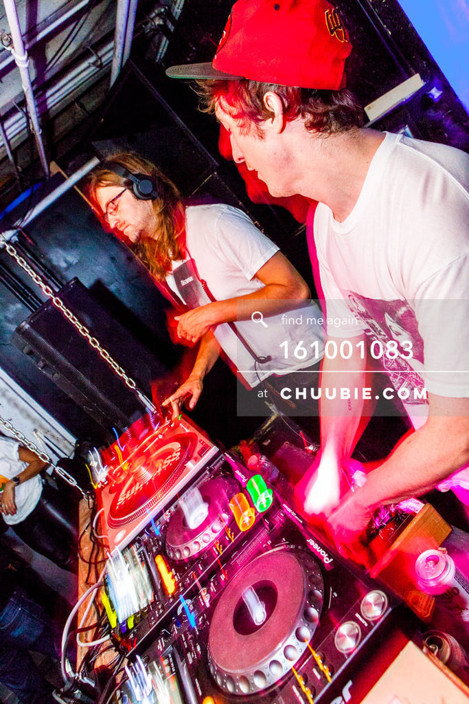 161001083 | 
Vertical shot of John & Will DJing. 
Sublimate presents: Hunee
September 30, 11pm - October ... | Team Chuubie