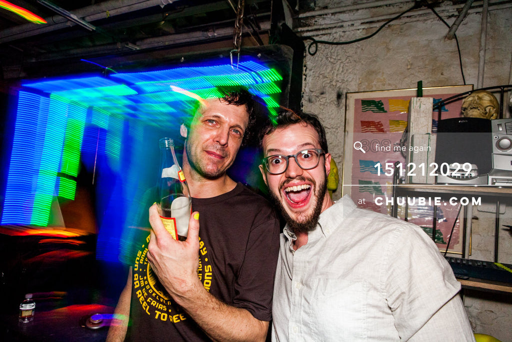 151212029 | All smiles with DJs Donny Burlin & Matt Sagotsky.
— Sublimate & Ruse Labs 2 Year Annivers... | Team Chuubie
