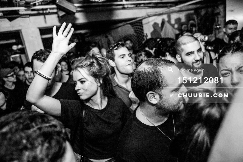 151212081 | 
B&W crowd dancing shot during Servito set at Brooklyn warehouse.
— Sublimate & Ruse Labs... | Team Chuubie