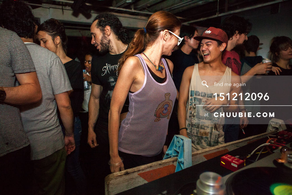 151212096 | 
Dance floor laughs in crowd during Sevron's set.
— Sublimate & Ruse Labs 2 Year Anniversary:... | Team Chuubie