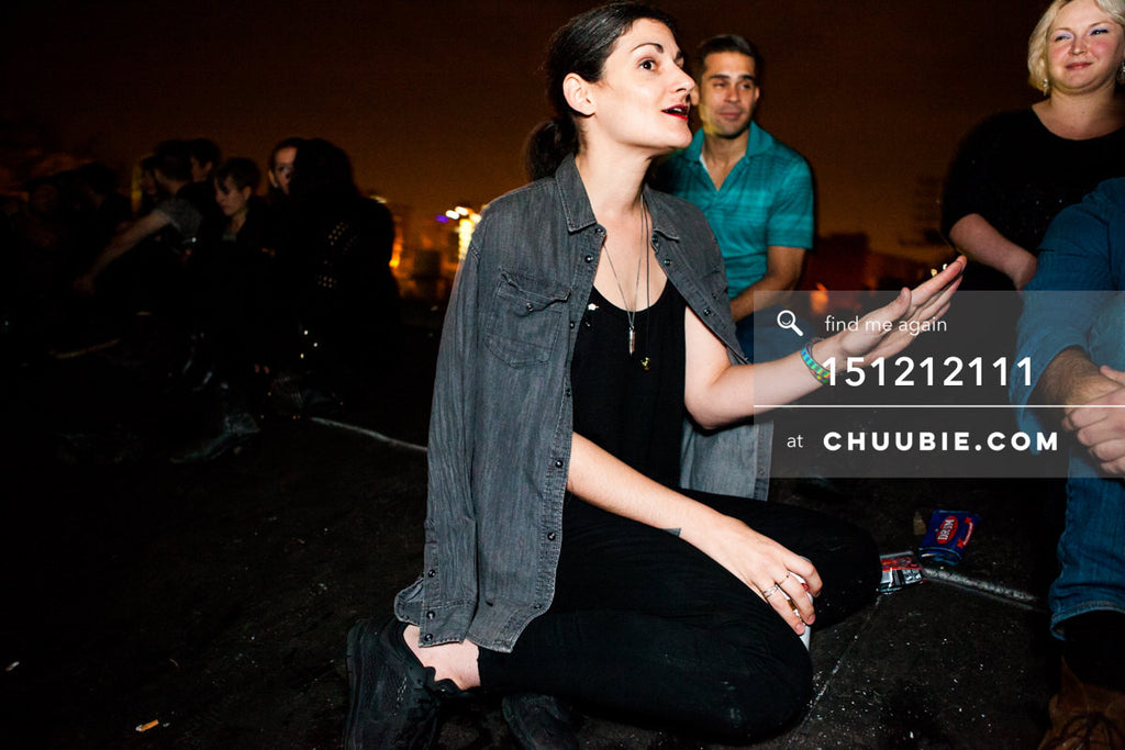 151212111 | 
Megan Good's cheekbones, Becky Seagram on Brooklyn rooftop.
— Sublimate & Ruse Labs 2 Year A... | Team Chuubie