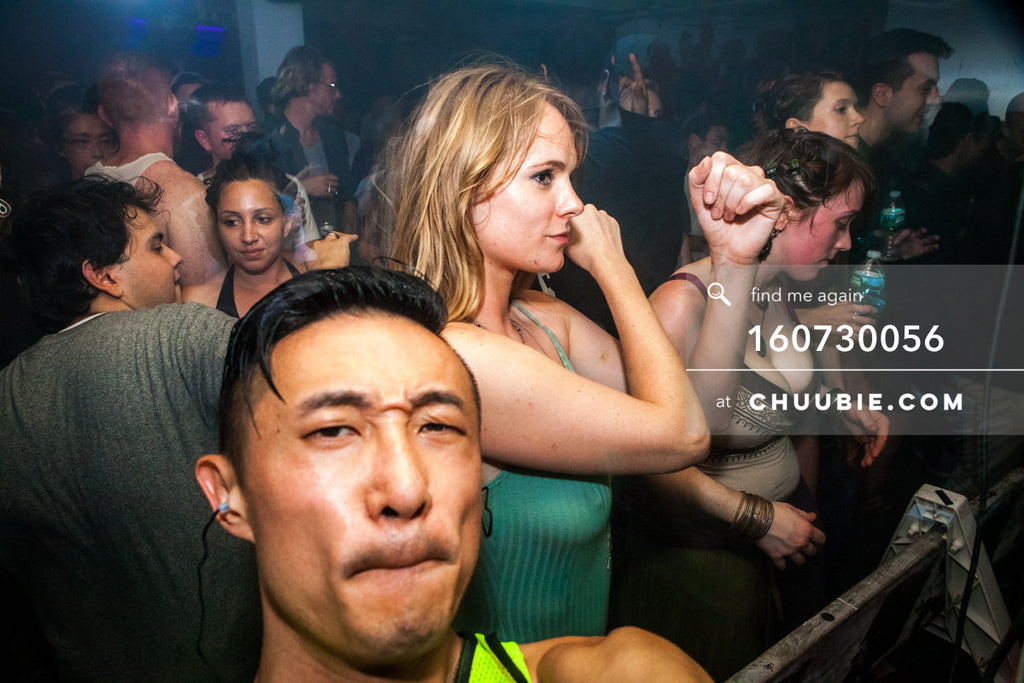 160730056 | Chuubie with dance floor crowd as Mood ii Swing DJs Brooklyn warehouse rave.
— Sublimate & Ru... | Team Chuubie